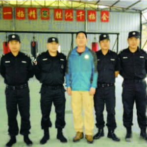 全軍優秀指導官、中國獵人特種部隊旅長郭依衡到公司基地指導訓練